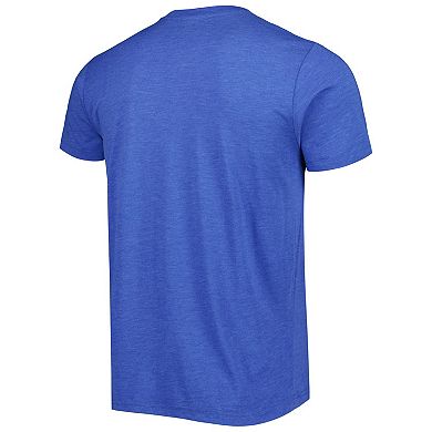 Men's Homage Royal Los Angeles Rams Super Bowl Classics Tri-Blend T-Shirt