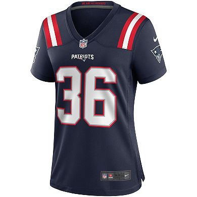 Women's Nike Lawyer Milloy Navy New England Patriots Game Retired Player Jersey