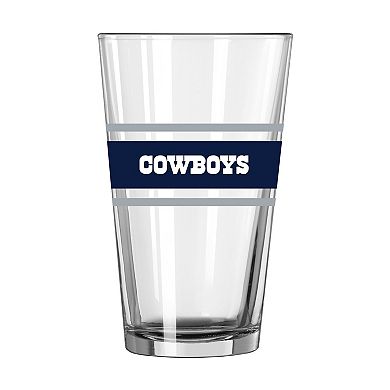 Dallas Cowboys 16oz. Team Wordmark Game Day Pint Glass