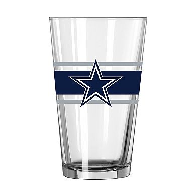 Dallas Cowboys 16oz. Team Wordmark Game Day Pint Glass