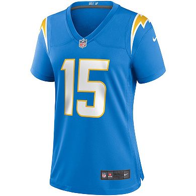 Women's Nike Jalen Guyton Powder Blue Los Angeles Chargers Game Player Jersey