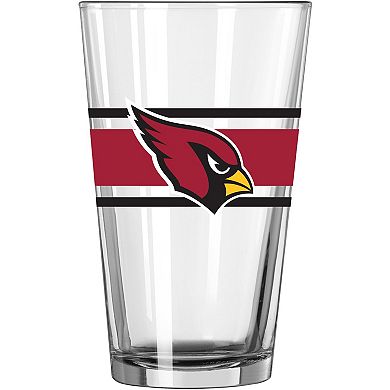 Arizona Cardinals 16oz. Stripe Pint Glass