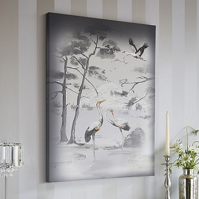 Laura Ashley Animalia Printed Canvas Wall Art