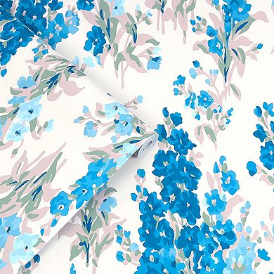 Laura Ashley Stocks Blue Sky Wallpaper