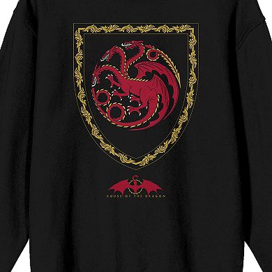 Men's House of the Dragon Red Long Sleeve Tee