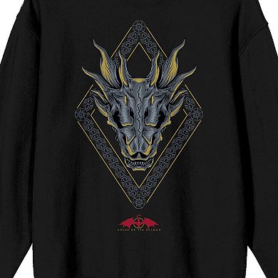 Men's House of the Dragon Blue Long Sleeve Tee