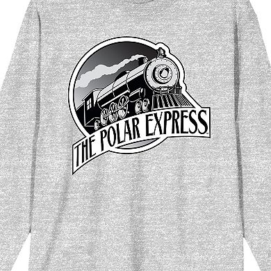 Men's Polar Express Train Logo Long Sleeve Tee