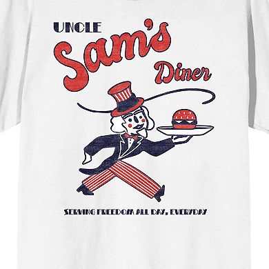 Men's Americana Uncle Sam's Diner Tee