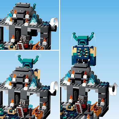 LEGO Minecraft The Deep Dark Battle 21246 Building Toy Set