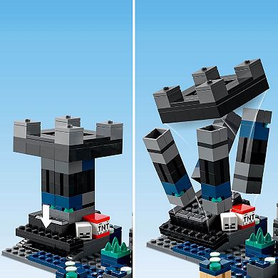 LEGO Minecraft The Deep Dark Battle 21246 Building Toy Set