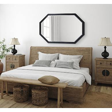 Kate and Laurel Hogan Octagon Framed Wall Mirror