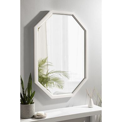 Kate and Laurel Hogan Octagon Framed Wall Mirror