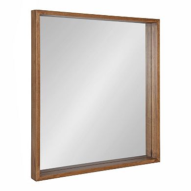Kate and Laurel Hutton Square Framed Wall Mirror