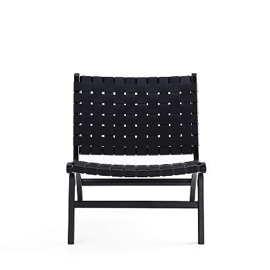 MANHATTAN COMFORT Maintenon Leatherette Accent Chair