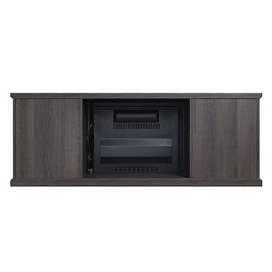 MANHATTAN COMFORT Franklin Electric Fireplace TV Stand