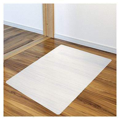 Floortex Ecotex® Polypropylene Rectangular Anti Slip Chair Mat for Hard Floors - 30" x 47"