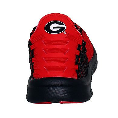 Georgia Bulldogs Woven Slip-On Unisex Shoes