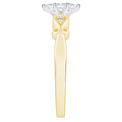 Alyson Layne 14k Gold 1/2 Carat T.W. Diamond Marquise Cut Engagement Ring