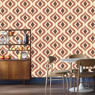 Superfresco Throwback Halcyon 60's Removable Wallpaper