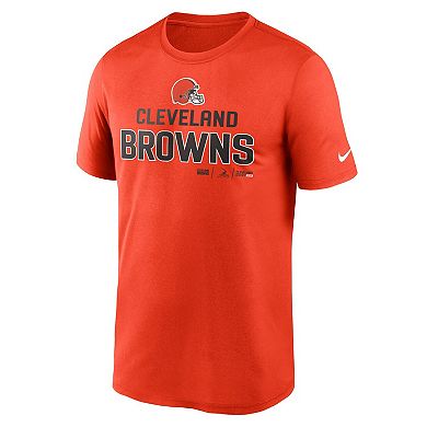 Men's Nike Orange Cleveland Browns Legend Community Performance T-Shirt