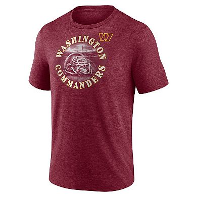 Men's Fanatics Branded Heathered Burgundy Washington Commanders Sporting Chance T-Shirt