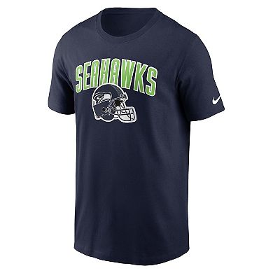 Men's Nike College Navy Seattle Seahawks Team Athletic T-Shirt