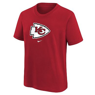 Youth Nike Red Kansas City Chiefs Logo T-Shirt