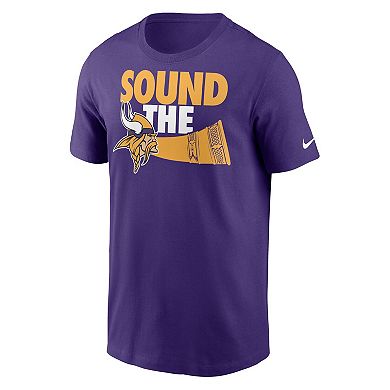 Men's Nike Purple Minnesota Vikings Local Essential T-Shirt