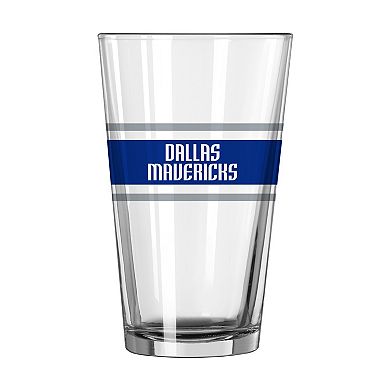 Dallas Mavericks 16oz. Team Wordmark Game Day Pint Glass