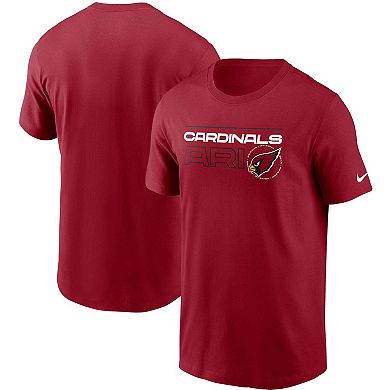 Men's Nike Cardinal Arizona Cardinals Broadcast Essential T-Shirt