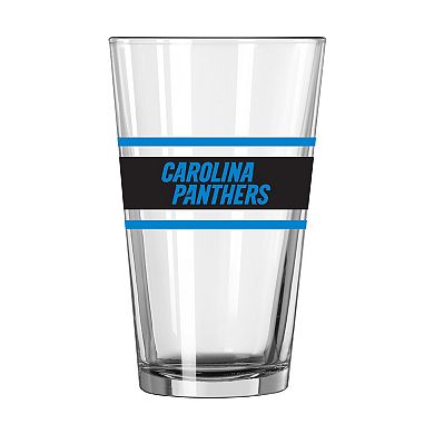 Carolina Panthers 16oz. Team Wordmark Game Day Pint Glass