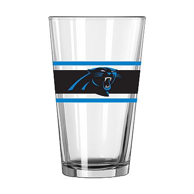 Carolina Panthers 16oz. Team Wordmark Game Day Pint Glass