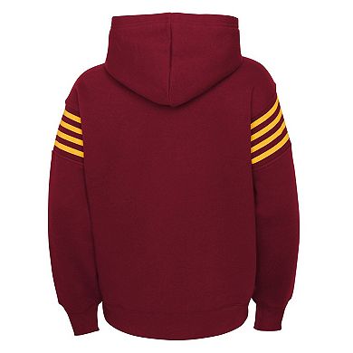 Youth Burgundy Washington Commanders The Champ Is Here Pullover Hoodie