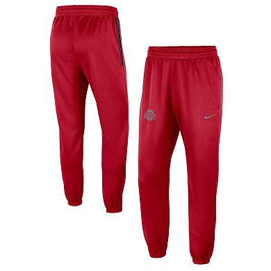 Men's Nike Scarlet Ohio State Buckeyes Team Logo Spotlight Performance Pants