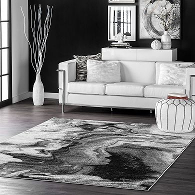 nuLoom Remona Modern Abstract Area Rug