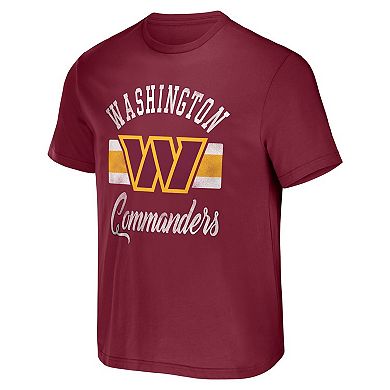 Men's NFL x Darius Rucker Collection by Fanatics Burgundy Washington Commanders T-Shirt