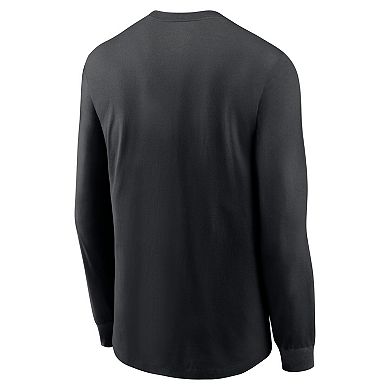 Men's Nike Black New Orleans Saints Team Slogan Long Sleeve T-Shirt