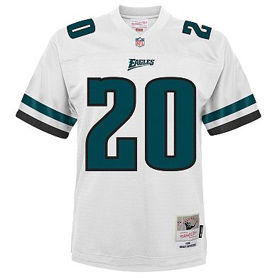 Youth Mitchell & Ness Brian Dawkins White Philadelphia Eagles 2004 Retired Player Legacy Jersey