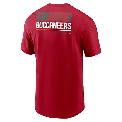 Men's Nike Red Tampa Bay Buccaneers Team Incline T-Shirt
