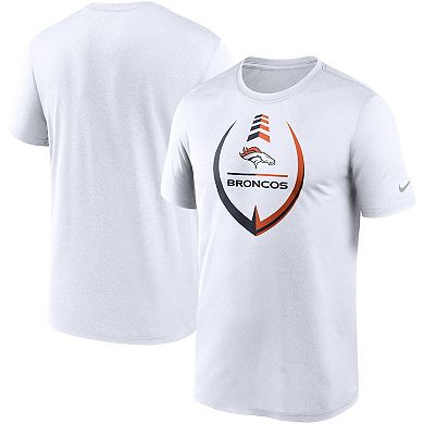Men's Nike White Denver Broncos Icon Legend Performance T-Shirt