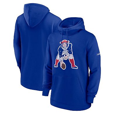 Men's Nike Royal New England Patriots Classic Pullover Hoodie