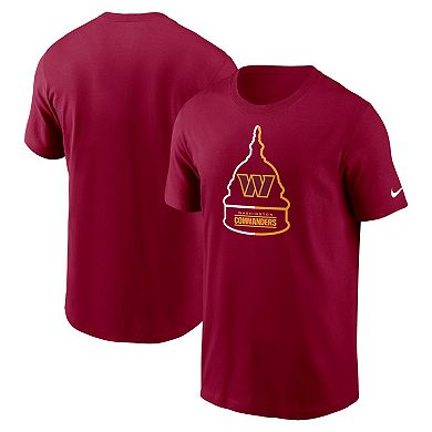 Men's Nike Burgundy Washington Commanders Essential Local Phrase T-Shirt