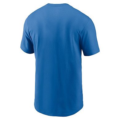 Men's Nike Blue Detroit Lions Essential Local Phrase T-Shirt