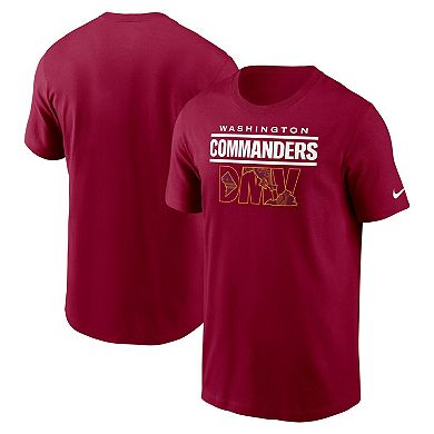 Men's Nike Burgundy Washington Commanders Local Essential T-Shirt