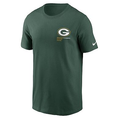 Men's Nike Green Green Bay Packers Team Incline T-Shirt