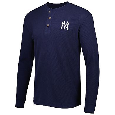 Men's Dunbrooke New York Yankees Navy Maverick Long Sleeve T-Shirt