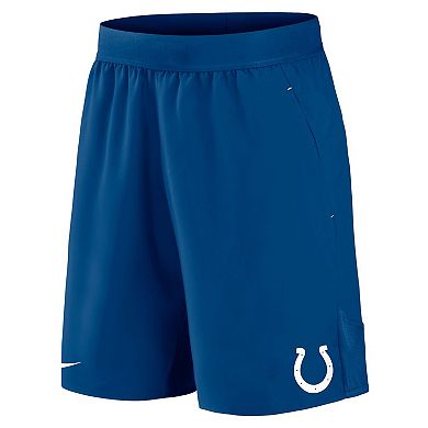 Men's Nike Royal Indianapolis Colts Stretch Woven Shorts