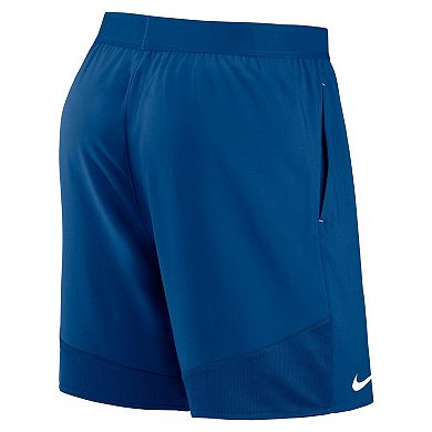 Men's Nike Royal Indianapolis Colts Stretch Woven Shorts
