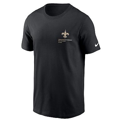 Men's Nike Black New Orleans Saints Team Incline T-Shirt