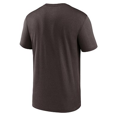 Men's Nike Brown Cleveland Browns Icon Legend Performance T-Shirt